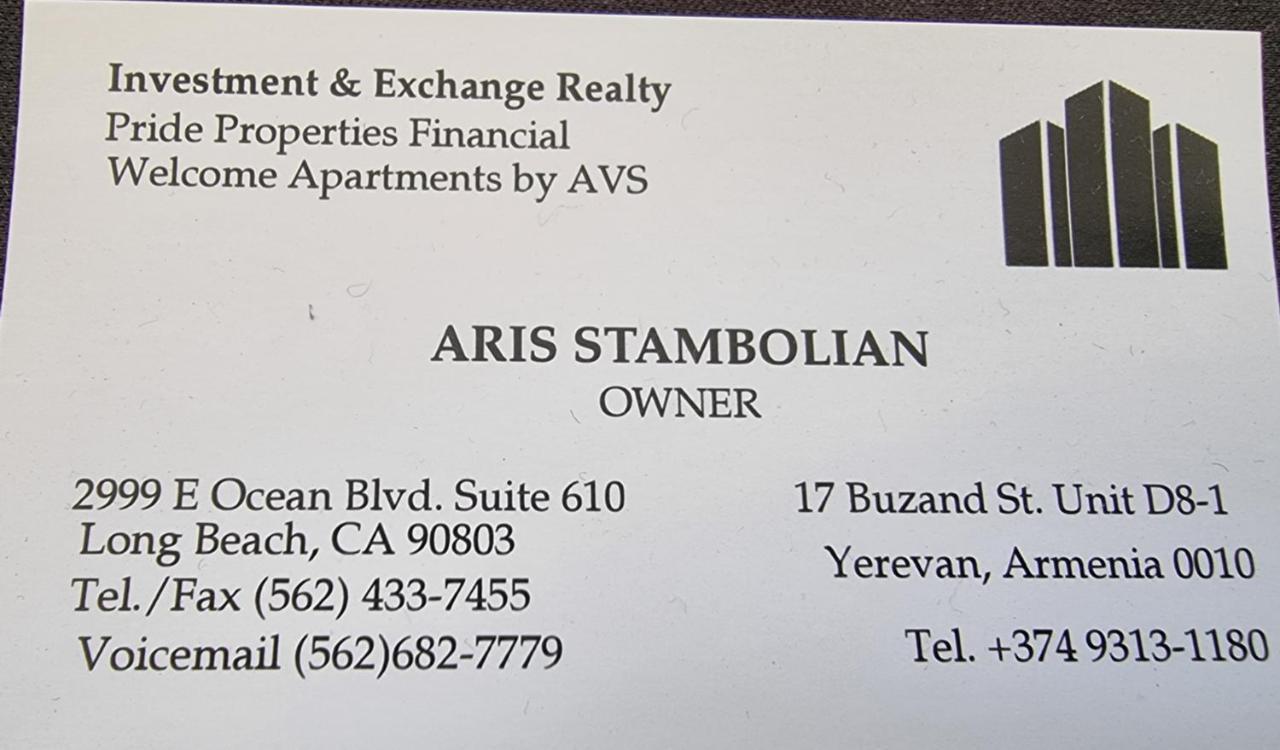 Pride Properties Welcomes You At 17 Buzant St 11-166 Yerevan Armenia ภายนอก รูปภาพ